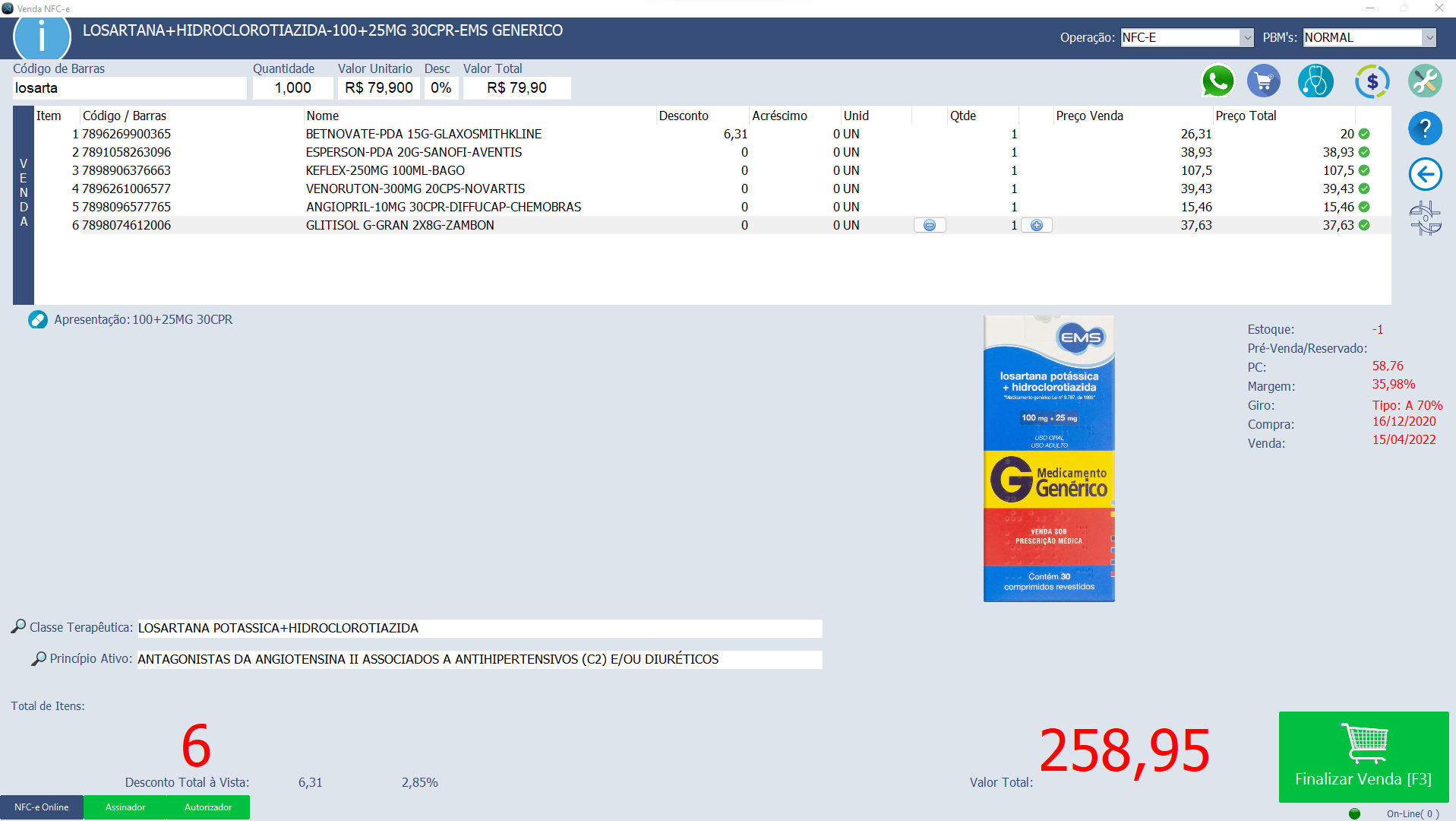 sistema completo para farmácias xfarma